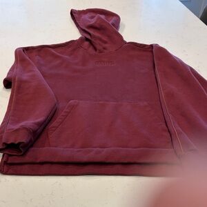 Womens Maroon Hoodie